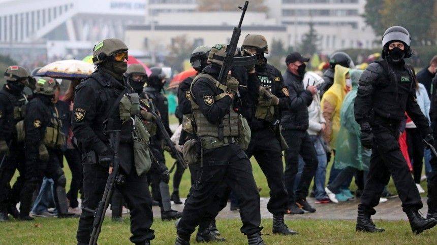 МВД Белоруссии допустило применение боевого оружия для разгона протестов