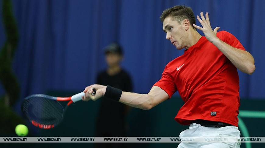 Герасимов проиграл в 1/16 финала теннисного турнира в Санкт-Петербурге