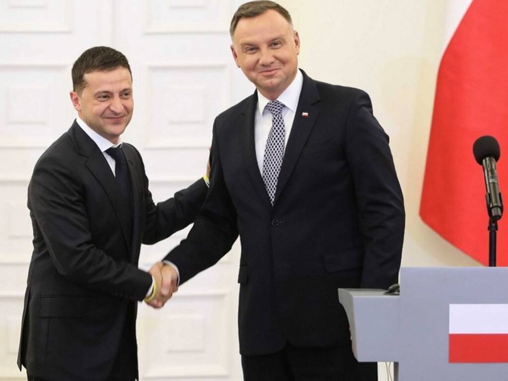 Зеленский и Дуда договорились о перспективах сотрудничества между Польшей и Украиной