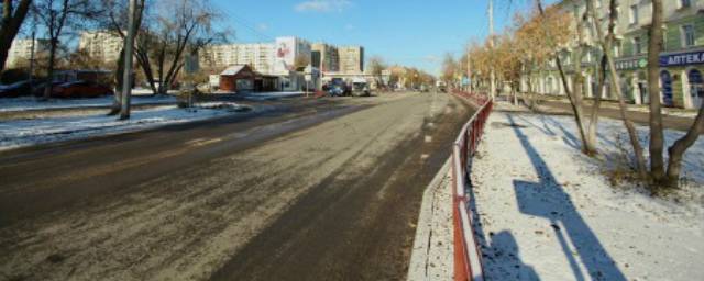 В Иркутске закончили ремонтные работы по улице Сибирских Партизан