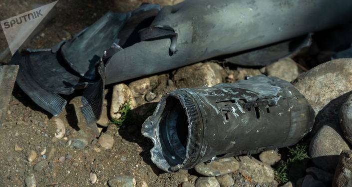 Ракета, выпущенная из зоны карабахского конфликта, упала в Иране