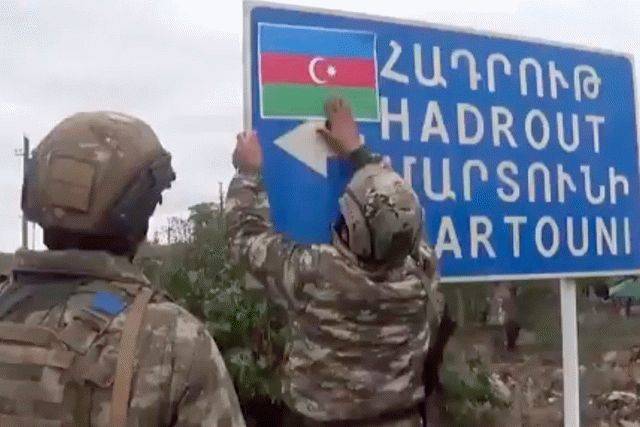Азербайджан занял еще 8 населенных пунктов в Нагорном Карабахе