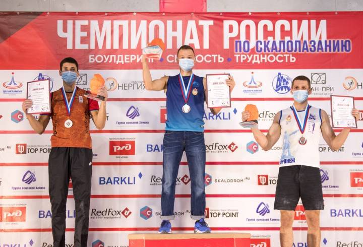 Петербуржец стал пятикратным чемпионом России по скалолазанию