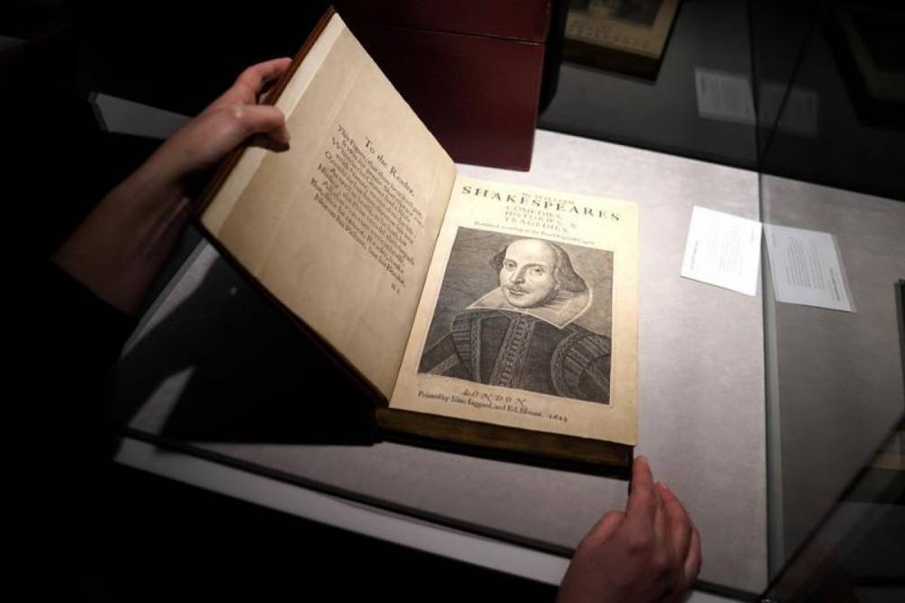 В США продали копию первого сборника пьес Шекспира за почти 10 млн долларов