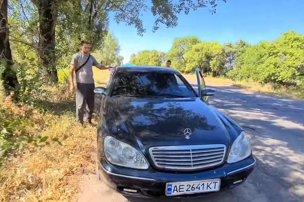 В Украине нашли Mercedes S600 AMG за 3600 долларов и он на ходу
