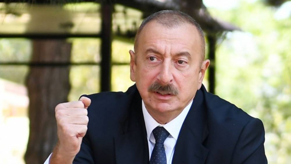 Президент Азербайджана: мы заняли 40 населённых пунктов в Карабахе