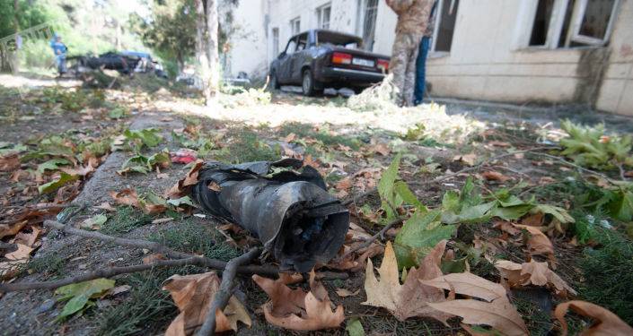 Обстрел карабахского села Красный Базар из РСЗО "Смерч": погиб мирный житель