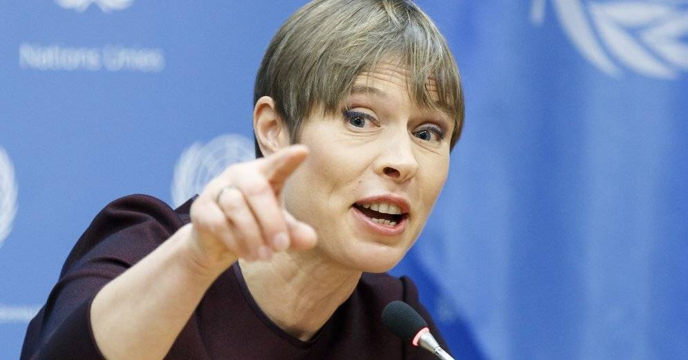 Президент Эстонии выступила за отставку главы МВД из-за гомофобных высказываний