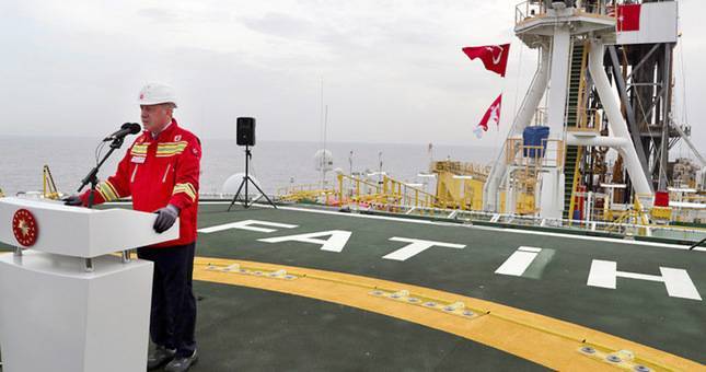 Эрдоган рассказал об обнаружении дополнительных запасов газа на месторождении в Черном море