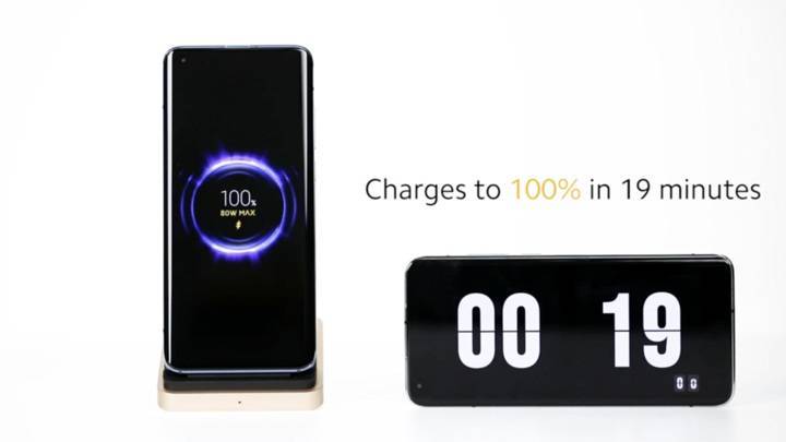 80-ваттный беспроводной зарядник Xiaomi заполнит аккумулятор за 19 минут