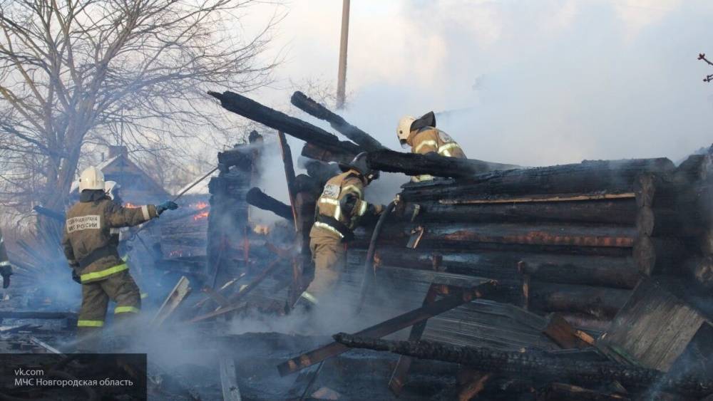 СК возбудил дело по факту гибели трех человек в пожаре под Иркутском