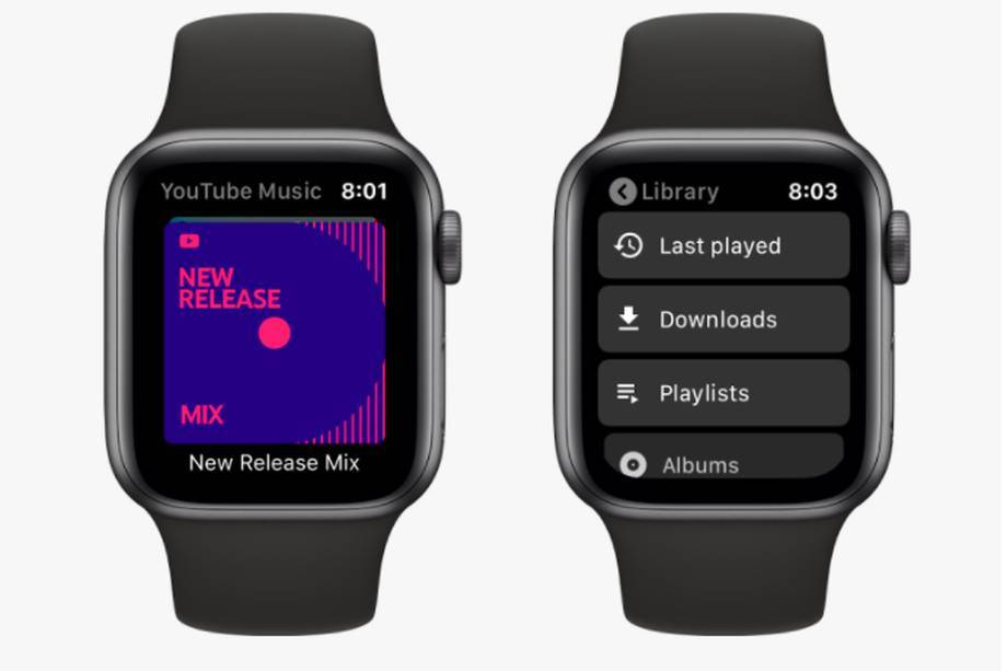 YouTube Music вышел на Apple Watch раньше чем на часы с Wear OS