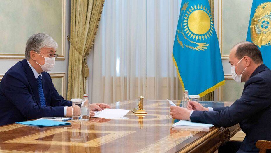 Токаев принял генерального прокурора Казахстана Гизата Нурдаулетова