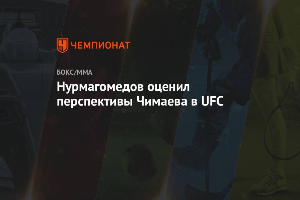 Нурмагомедов оценил перспективы Чимаева в UFC