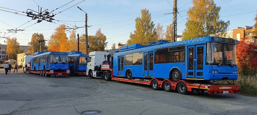 Новые-старые троллейбусы из Москвы прибыли в Петрозаводск (ФОТО)