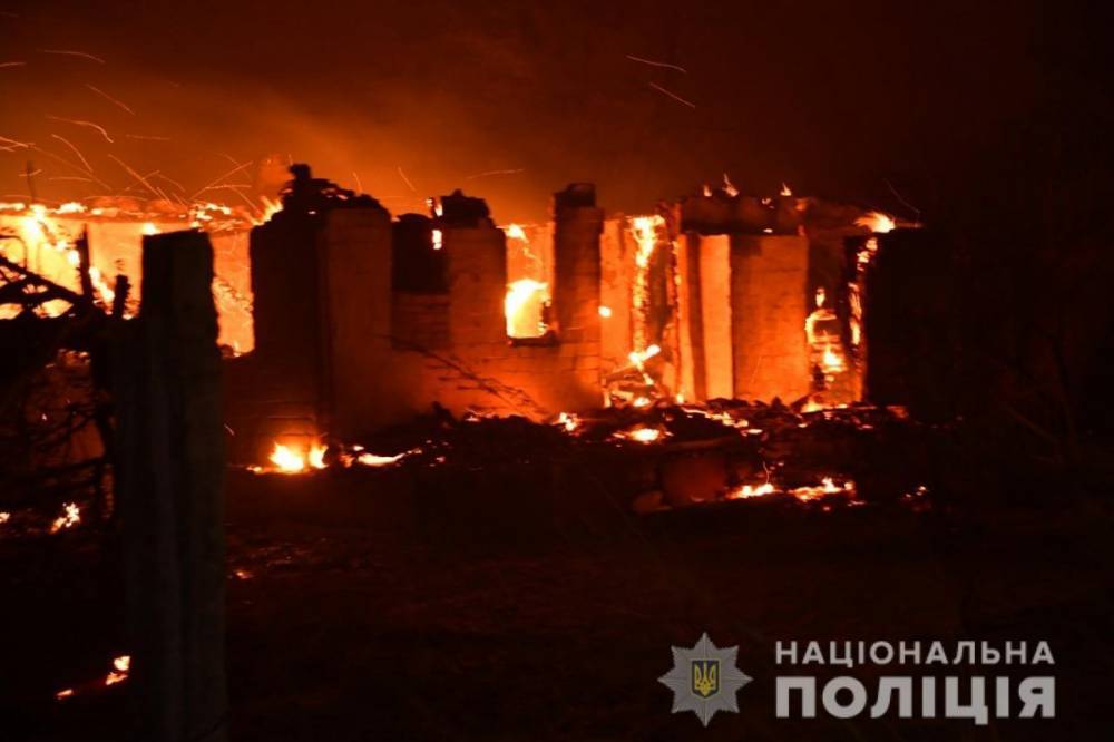 Пожары в луганской области: Шмыгаль показал последствия с высоты птичьего полета