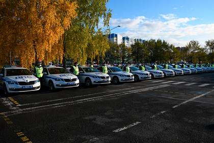 Полиции Кузбасса выдали 80 новых автомобилей