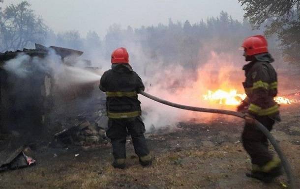 Пожары в Луганской области локализованы