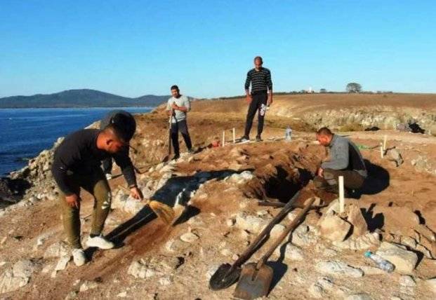 Ученые обнаружили древнегреческий храм на острове в Черном море