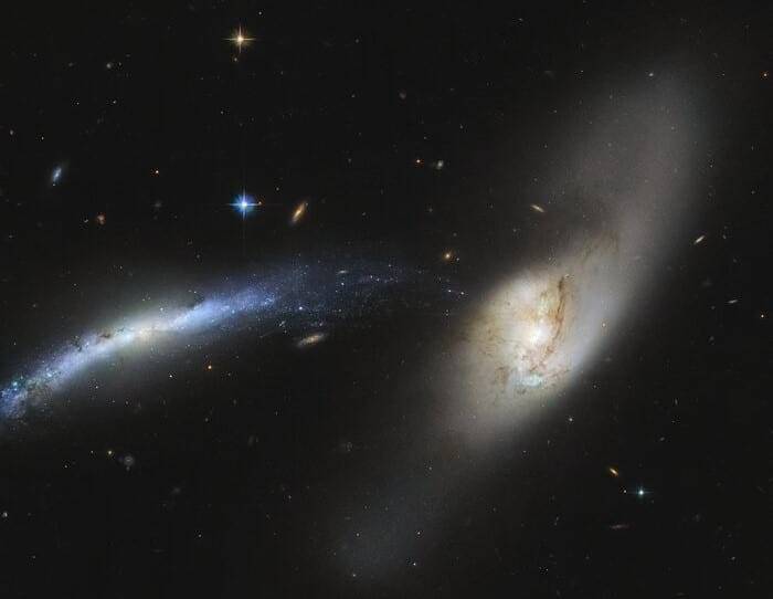 Ученым удалось запечатлеть столкновение двух галактик - Cursorinfo: главные новости Израиля