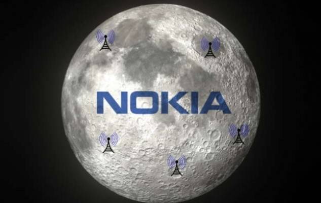 Космические технологии: Nokia проведет мобильный интернет и сотовую связь на Луне
