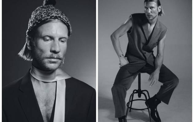 Иван Дорн показал новые снимки для украинского Vogue Man (ФОТО)