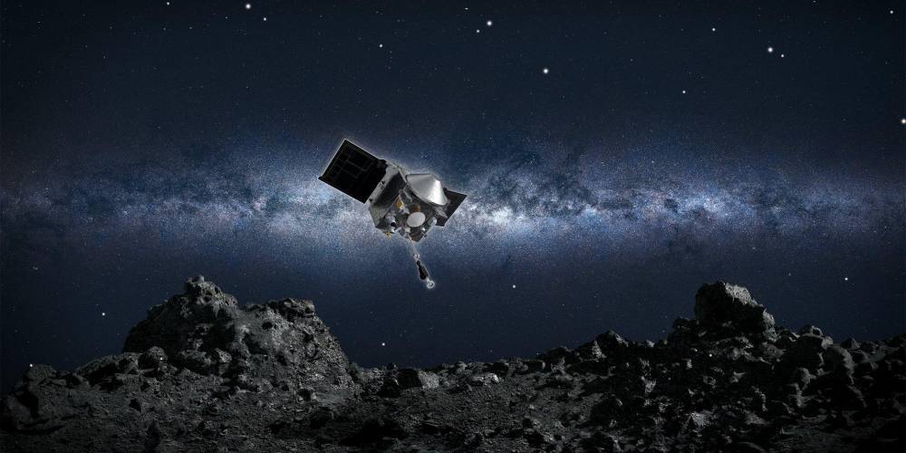 Космический аппарат собрал образцы грунта с астероида Бенну
