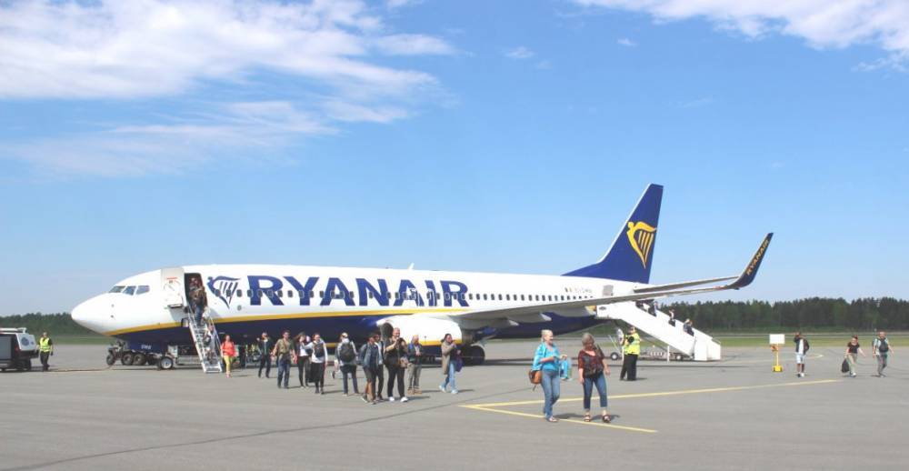 Ryanair отменила рейсы из Лаппеенранты до лета