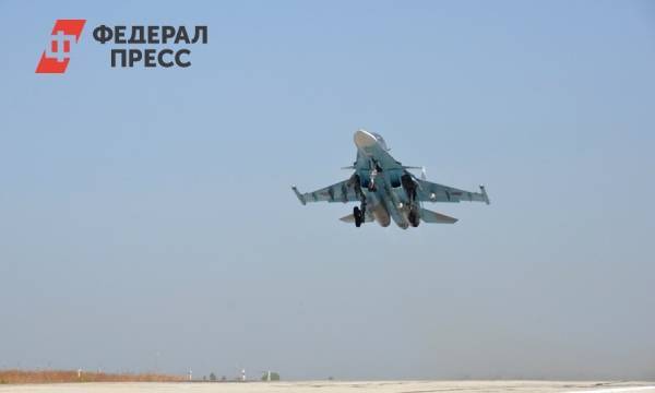 Самолет Су-34 разбился под Хабаровском