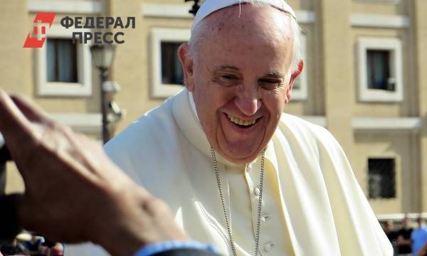 Папа римский Франциск призвал легализовать однополые браки