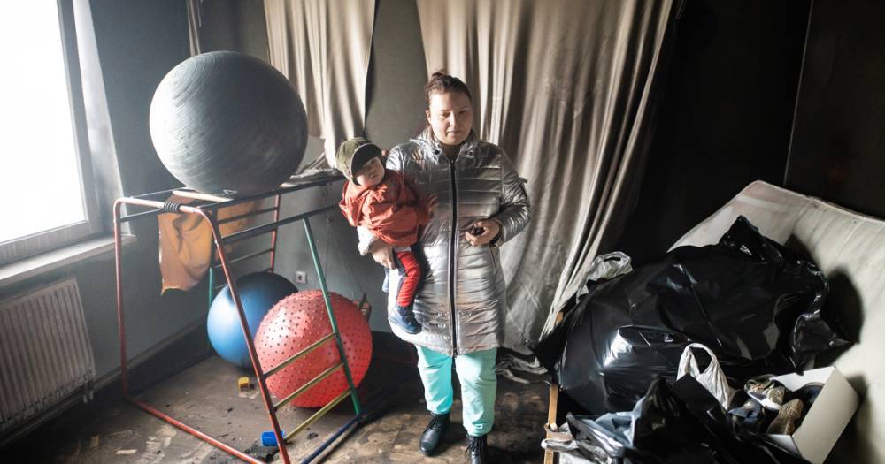 "Кричала так, что сорвала голос": мать троих детей рассказала о пожаре на Гагарина