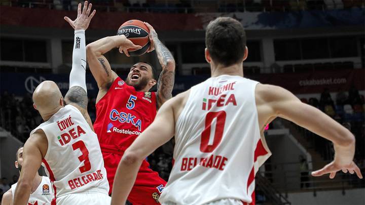 Баскетболисты ЦСКА уступили в Белграде "Црвене Звезде"