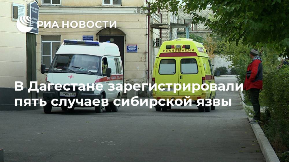 В Дагестане зарегистрировали пять случаев сибирской язвы