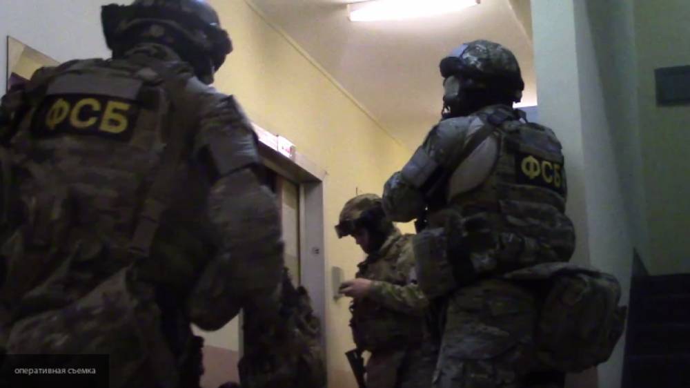 ФСБ опубликовала кадры с места спецоперации на Кавказе