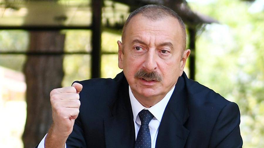 Алиев сообщил о взятии Азербайджаном села Мадагиз в НКР