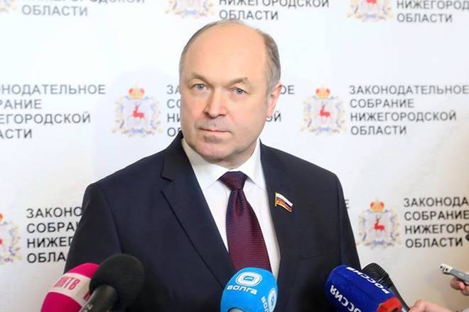 Лебедев подал заявление о сложении полномочий председателя нижегородского Заксобрания