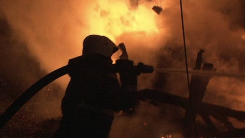 В МЧС заявили о ликвидации пожара на свалке в Санкт-Петербурге