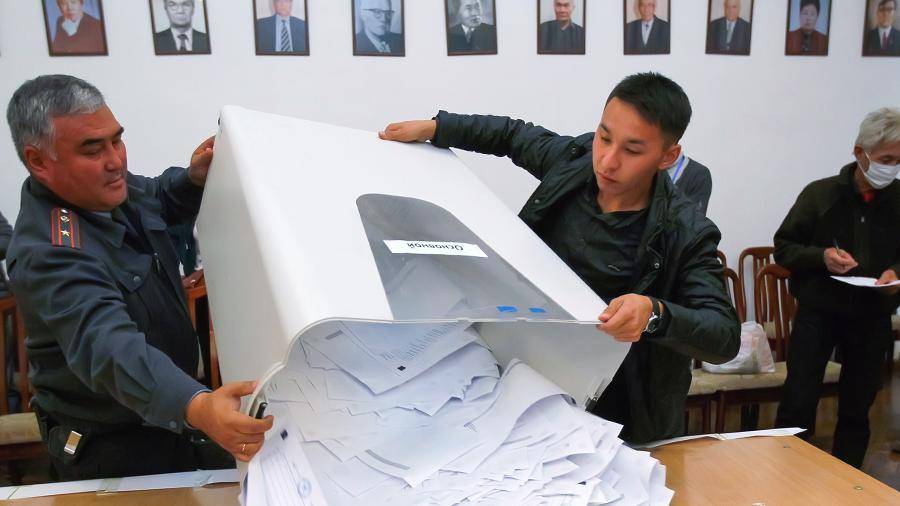 ЦИК Киргизии опубликовал предварительные итоги выборов в парламент