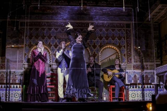 Впервые за 7 месяцев с начала пандемии в Мадриде открылось знаменитое фламенко-шоу (ФОТО)