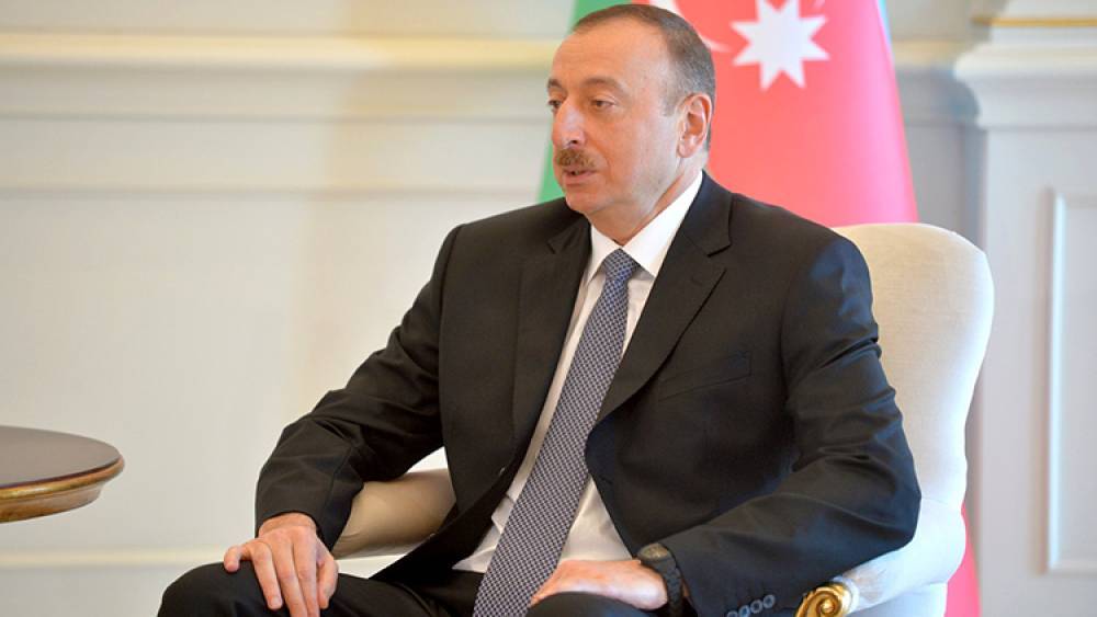 Алиев выступил с обращением к нации по ситуации в Нагорном Карабахе
