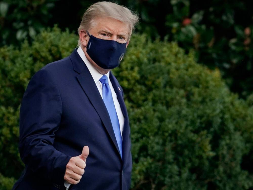 Врач раскритиковал заболевшего коронавирусом Трампа за его поездку к сторонникам
