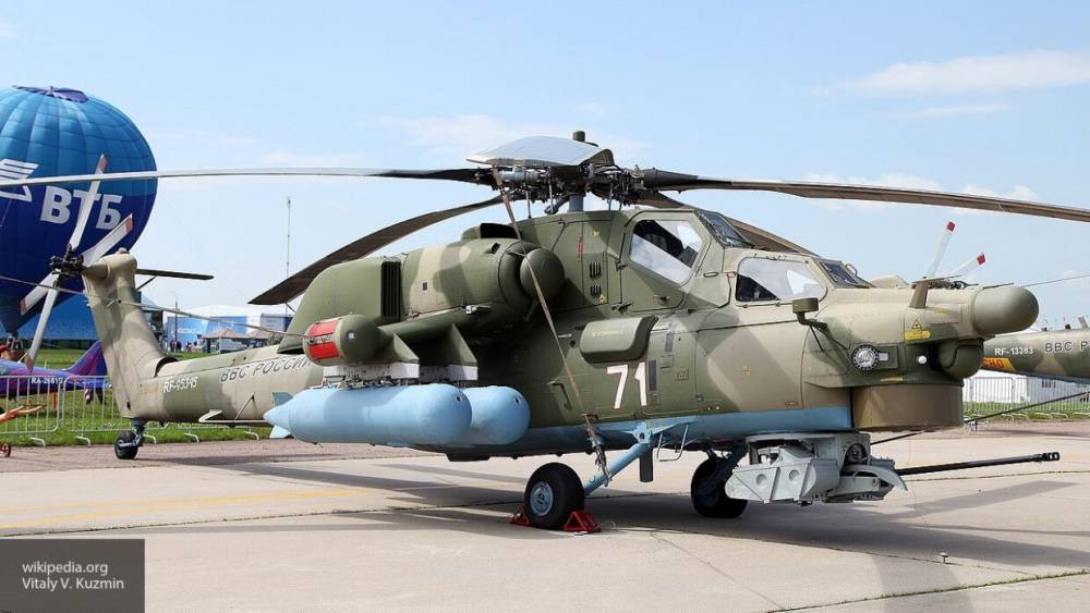 Эксперты Hot Cars назвали российский Ми-28 "огнедышащим драконом"