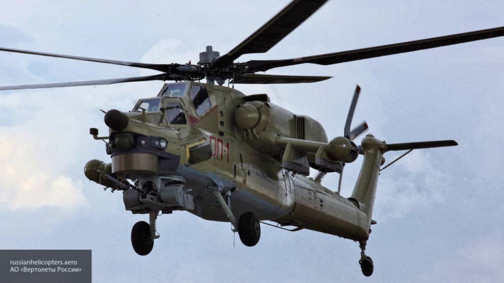 Французские журналисты сравнили российский ударный вертолет с драконом
