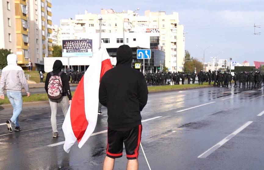 Несанкционированные акции протеста снова прошли в Минске