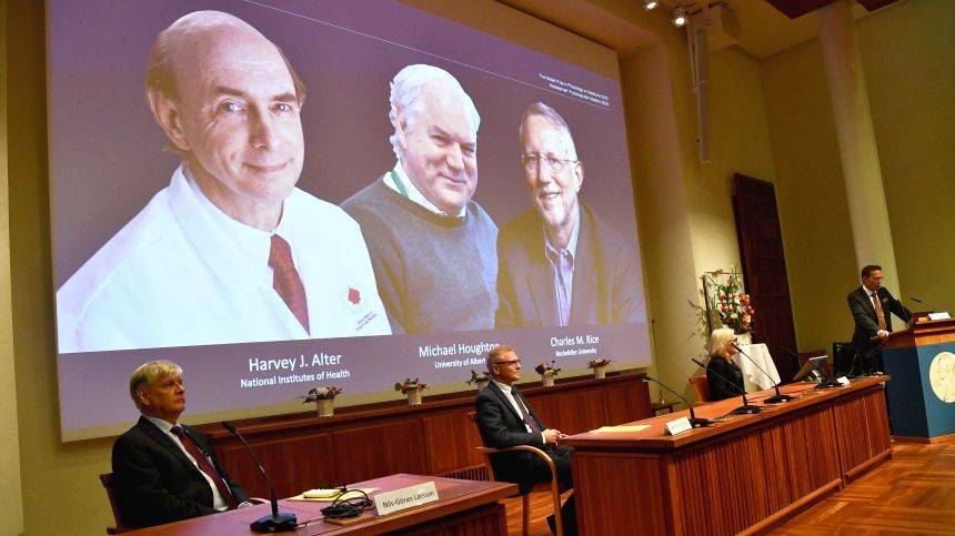 Первооткрыватели вируса гепатита С получили Нобелевскую премию по медицине
