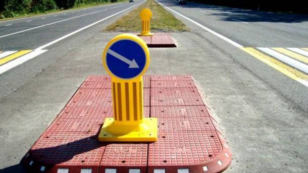 В Украине с 1 ноября на дорогах станут обязательными островки безопасности для пешеходов