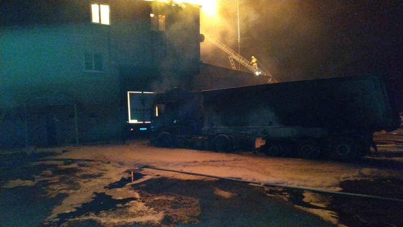 В Воронежской области ликвидировали открытое горение в гостинице