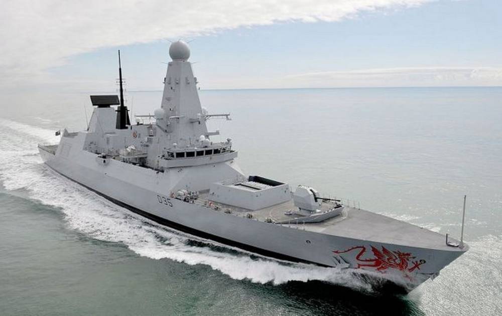 Эсминец военно-морских сил Британии зашел в порт Одессы
