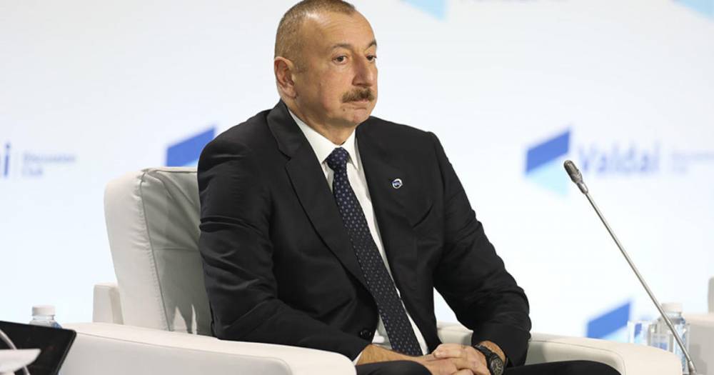 Алиев назвал ответственной позицию России по Карабаху