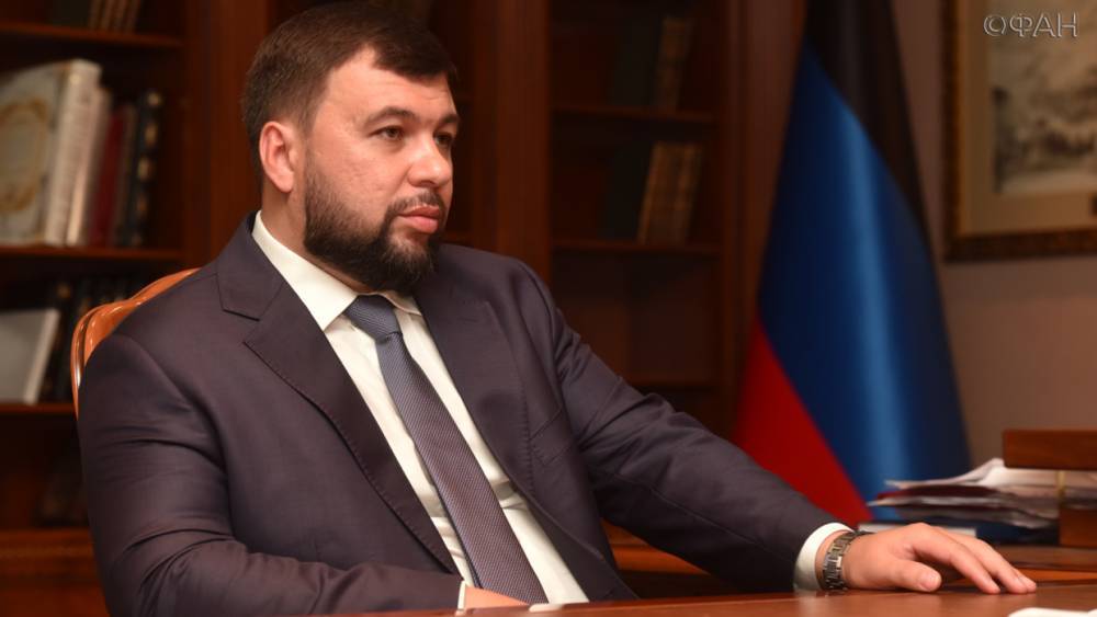 Глава ДНР отреагировал на заявление Зеленского о войне в Донбассе